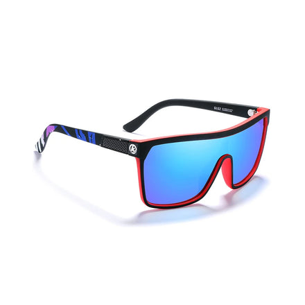 SPARLOO KD803 Real Mirror Lens Oversized Polarized Sunglasses with PC Frame CE UV400 Certified