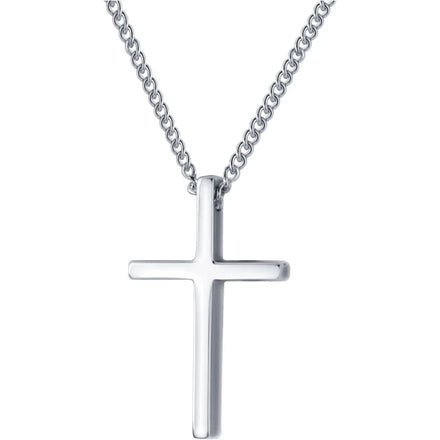 Wholesale New Fashion Jewelry Chain 925 Silver Cross Necklace for Women