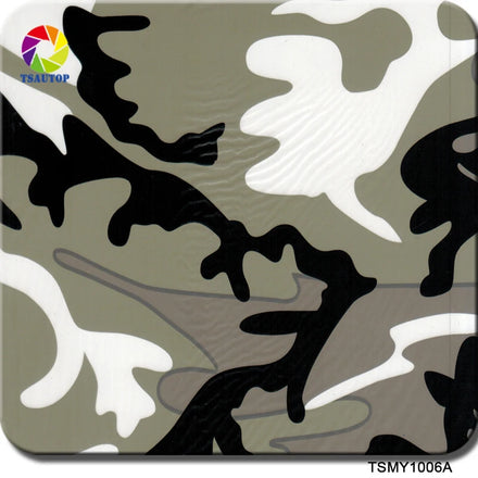 TSAUTOP 0.5/1m Width Hunting Camo Dip Kit Patterns Print Your Own Hydrographic Film Hydro Printing WTP9036