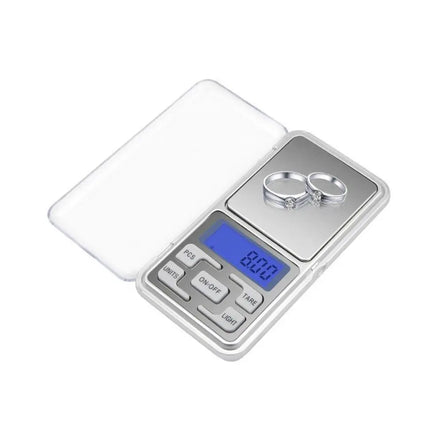 500g X 0.1g Jewelry Pocket Scales High Precision Gold Diamond Jewelry Weight Balance Electronic Scales