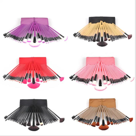 Wholesale Make up Brushes 32Pcs Makeup Brush Set 32 Pcs Pro Wood Makeup Brushes Kit