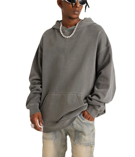 Design logo 800 Gsm Hoodie 100% Cottonoversized Vintage Wash 1100 Gsm Hoodie Blankmen Vintage Heavyweight 1000 Gsm Hoodie