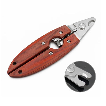 Pet Nail Clipper Wood Magnification Dog Nail Scissor Pet Grooming Trimmer Claw Care Tool Features LED Light Great for Dogs Cats