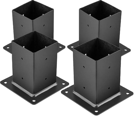 Building Construction Wooden Post Hot Sale Metal Pergola Bolt Kit Steel Mount Bracket 4x4 6x6