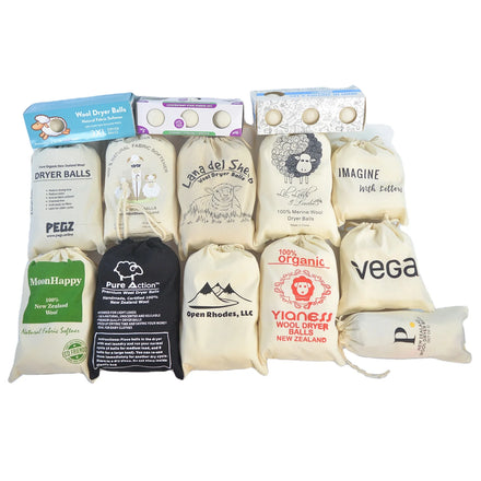 Customized Soft Quick Dry Felt Dryer Balls Organic Laundry Wool Sheepskin XL All-Season Shuojinxin Multi-Color Cotton Bag