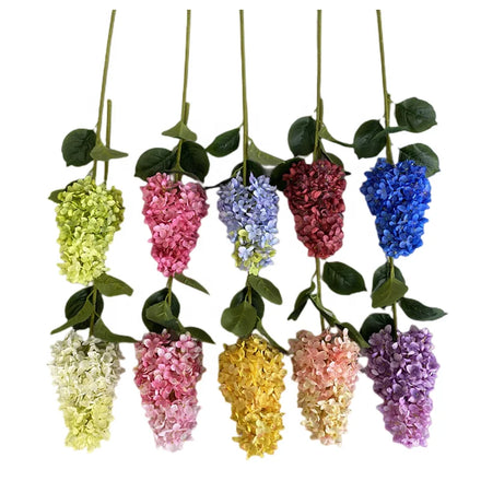 Big Size Hyacinth Artificial Flowers Delphinium for Home Wedding Decoration