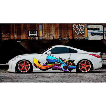 Custom Printing Durable PVC Vinyl Sticker Letter Graffiti Die Cut Car Stickers