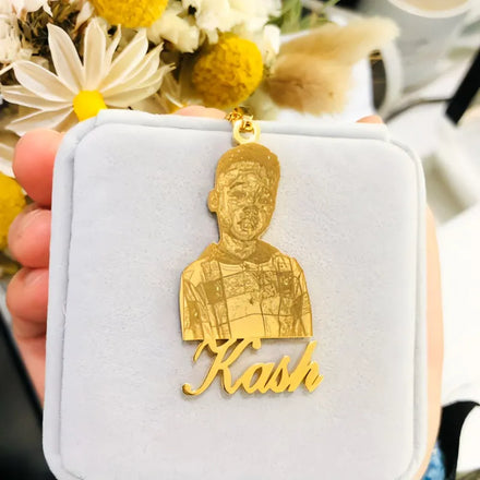 Wholesale Custom Stainless Steel Necklace Personalized Name Photo