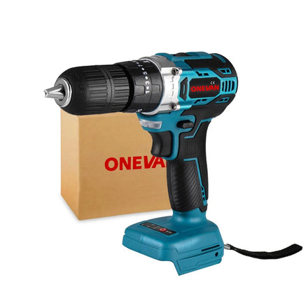 25+3 Torque Brushless Electric Hammer Cordless Impact Drill Electric Screwdriver 3 in 1 13mm No Battery