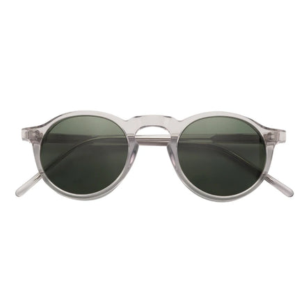 Retro Transparent Mazzucchelli Acetate Polarized Comfortable Full Rim Light Weight Durable UV Protection Unisex Sunglasses