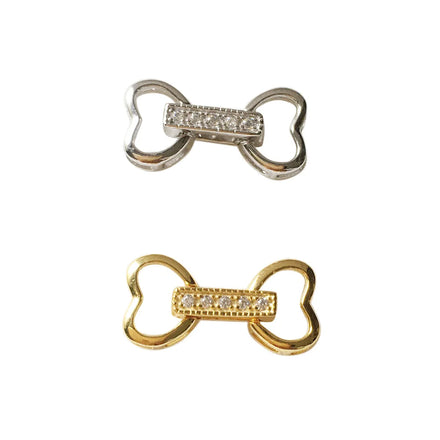 Fashion Cord Ends Pearl Clasp High Quality 925 Silver for Jewelry MakingJewelry Findings Wholesale Metal Clasps & Hooks