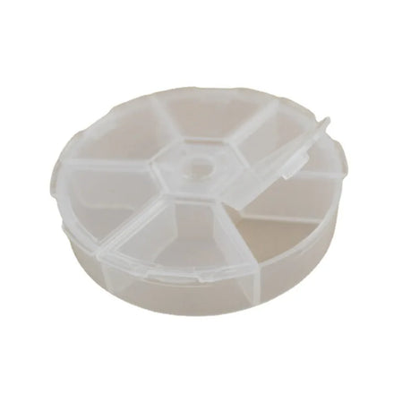 Eco-Friendly Transparent Plastic Jewelry Organizer Small PP Grids Earring Bead Holder for Beads Storage and Parts Management