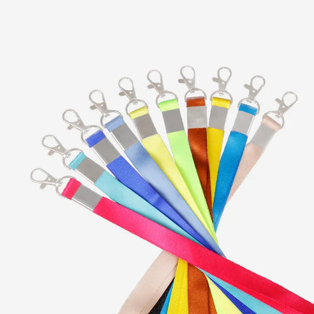 Color Work Card Lanyard Student Card Heat Transfer Lanyard