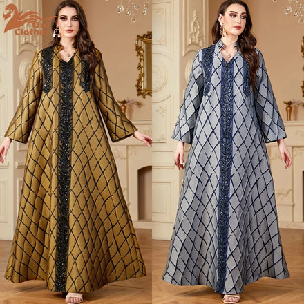 MT026 ODM Wholesale Turkey Modest Dubai Abaya EID Robe Sale Abaya Online Luxury Abaya Women Muslim Dress
