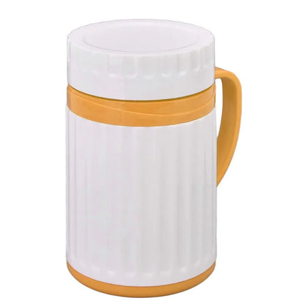 Yellow Stainless Steel Pig Semen Thermos Cup Artificial Insemination Equipment for Livestock