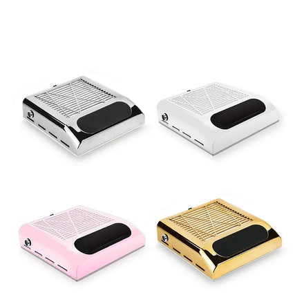 Byoung Beauty 80W Cordless Nail Dust Collector Machine Nail Cleaner with Replaceable Filter