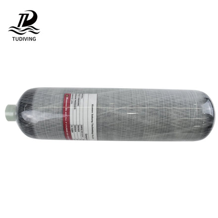 TUDIVING CE Durable 3L High Pressure 300bar 30Mpa 4500Psi Comfortable Firefighting Scuba Diving Hunting Carbon Fiber Air Tank
