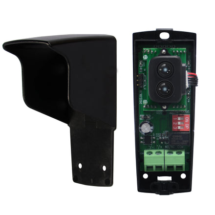 YET611LSR Laser Safety Wireless Photoelectric Beam Sensor for Barrier Gate/Parking/Industrial Door/shutter/garage