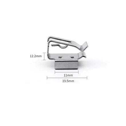 Scenex Solar SM-SCC-ST/2 Photovoltaic Stainless Steel 90 Degree Cable Clip with 12-Year Warranty for Sunrunner Systems