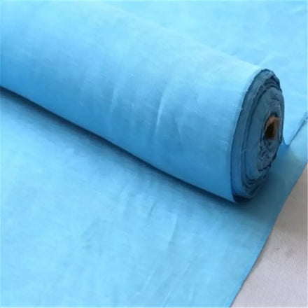 High Quality Bulk Price Hot Selling Breathable Healthy Plain Solid Color Silk Linen Fabric for Girl Attractive Clothing