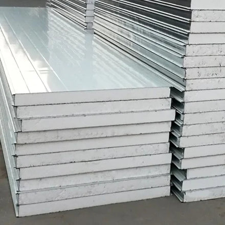 Professional Industrial Factory Warehouse Metal Insulated Energy-Saving ISO Certified Wall Sandwich Panel