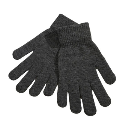 MIO Cheap Solid Color Touch Screen Gloves Stretch Knitted Gloves Full Finger Acrylic Winter Outdoor Keep Warm Gloves for Women