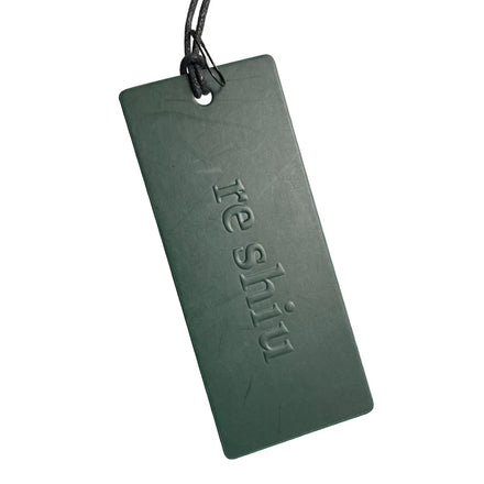 Luxury Custom logo Recyclable With Safety Pins Ropes Embossing 3D Printing Paper Swing Tags Paper hang Tags for Clothing