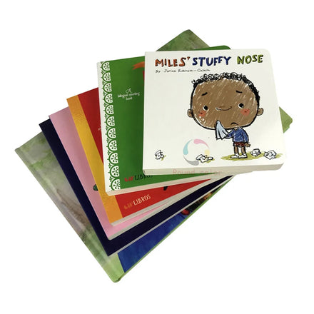 Wholesale Custom Printing Self Publish Board Binding Baby Comic Children Board Books for Kids