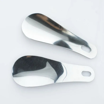 Luxury Long Handle Portable Handsfree Lazy Shoe Lifter Helper Shoehorn Stainless Steel