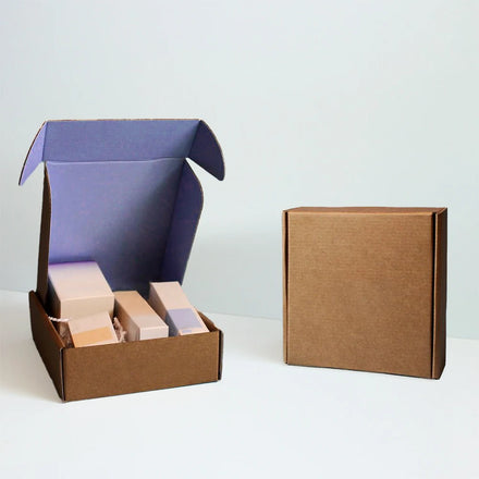 2023 New Trend MOQ 500pcs ODM Custom Logo Small Strong Corrugated Printed Recyclable Mailing Boxes with Insert