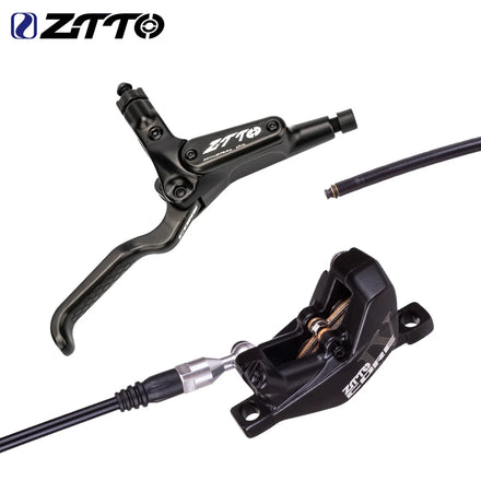 Customized E-bike 4 Pistons Oil Pressure Bicycle Hydraulic Brake Rear Calipers Oil Disc Brake
