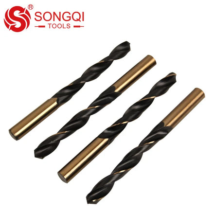 SONGQI HSS Metal Alloy Straight Shank Twist Drill Bits Apply to Electric Drill for Pistol