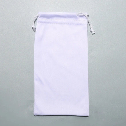 Wholesale Custom Microfiber Bags Printing Logo Draw String Pouch for Sunglasses Glasses Phone