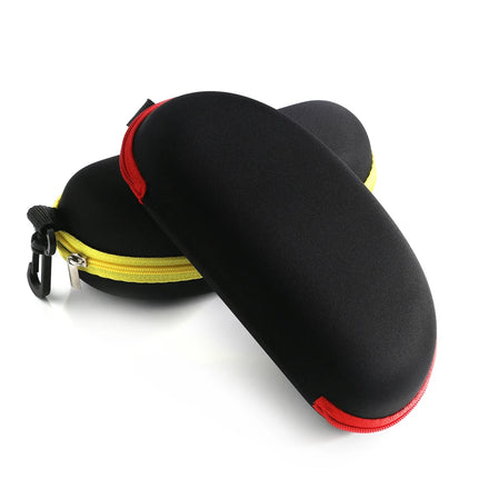 Sunglasses Bag Pouch Glasses Eye Case Big Size with Multi-colors Sun Glasses Soft Ultra Light Neoprene Zipper Eyeglass Case Belt