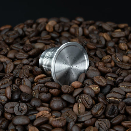 1 Pod Wareset Hotsale Sus304 Refillable Capsules Espresso for NESPRESSO Reusable Rechargeable Coffee Pods for Nespresso