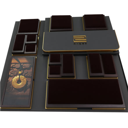 Custom Logo Simple Modern Recyclable Leather Jewellery Display Stand for Jewelry Accessories