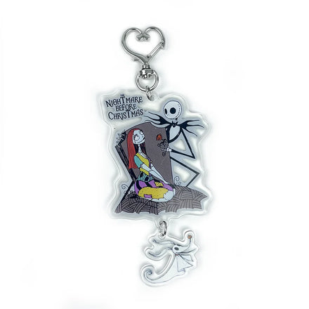 Custom Printed Acrylic Charm Hologram Keychain Epoxy Keychain