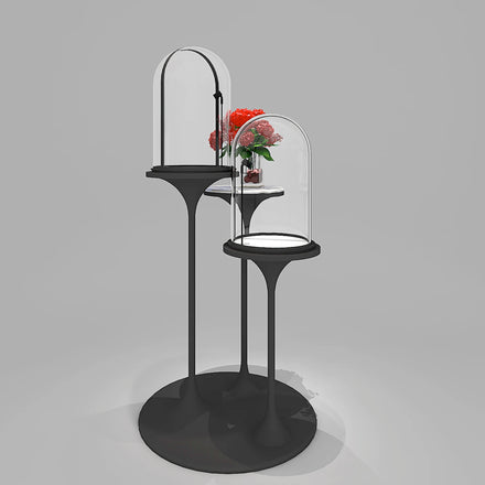 Wholesale Jewelry Showroom One-Stop Service Design Glass Wood Acrylic Jewelry Display Case Jewellery Shop
