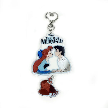 With Glitter Hologram Custom Acrylic Keychain Double Sided Epoxy Custom Size Design