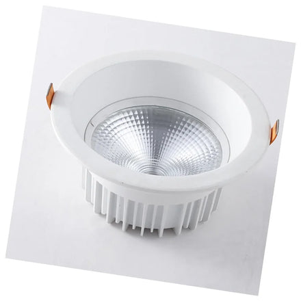 Anti-Glare Modern Aluminum LED Spotlight Housing Home Office Living Room Dining Room Bedroom Cob Hole Light Kit Narrow