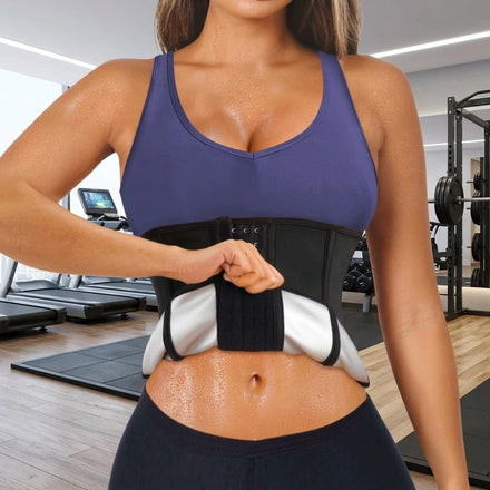 Women's Breathable Adjustable Sauna Waist Shaper Belt with Custom Logo for Firm Control Fitness Workout & Tummy Control