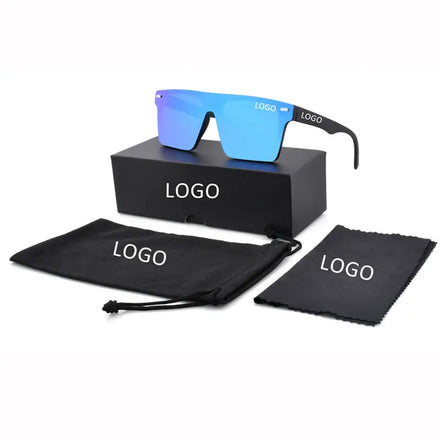 Square Frame Colorful Custom Trendy Sun Glasses Sea Water Corrosion Protection Polarized Fashion Women Men Sunglasses 2022