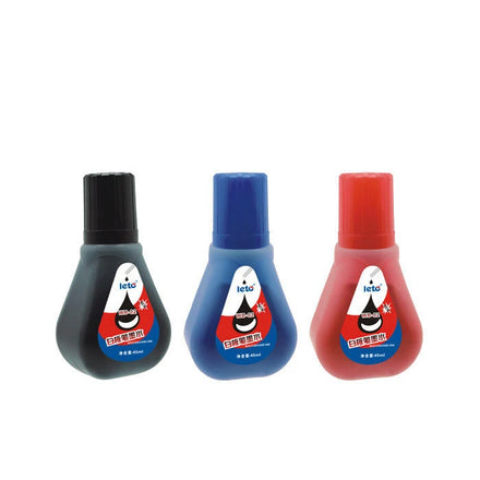 Leto Custom 45ml Black Blue Red Erasable Eco-Friendly Non-Toxic Whiteboard Marker Ink 2-Year Warranty for Refillable Markers
