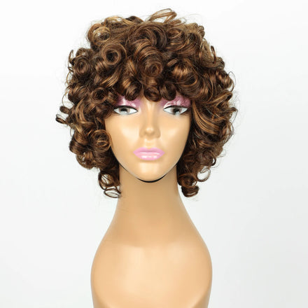 Wholesale Short Virgin Hair Wig 180% Density Brazilian Virgin Hair Machine Made None Lace Human Hair Wigs 8 Inch for Black Women