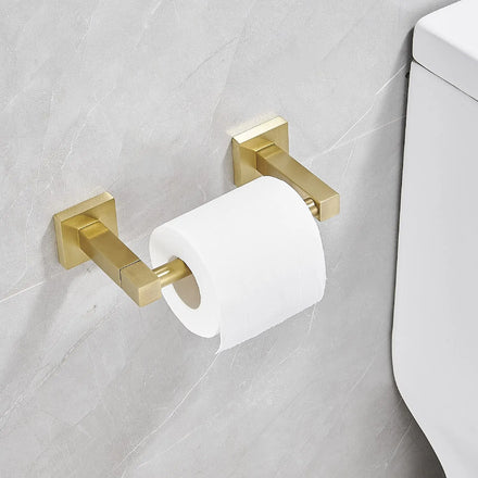 Stainless Steel Bathroom Wall Mounted Toilet Paper Holder Washroom Tissue Paper Roll Rack Wall Mounted Toilet Paper Holder