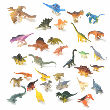 2024 Juguetes 32pcs Kids Educational Toy Set PVC Dinosaurs Animal Toys Ages 13-24 Months Original Packaging
