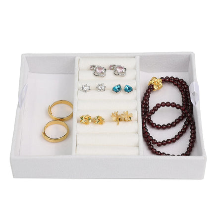 Portable Small Black Pendant Necklace Drawer Custom Storage Jewelry Packaging Set with PU/Velvet Box ISO 9001 Certified