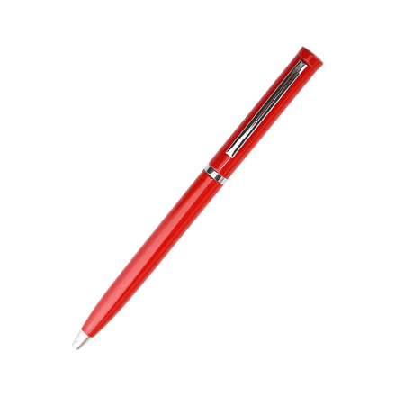 Hot Selling Eco Friendly Black and Red Hotel Pen Promotional Slim Writing Pen Custom logo Items Under 1 Dollar