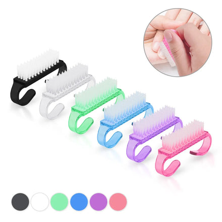 Nail Brush Art Tools Pink Dust Powder Clean Professional Acrylic Nail Brushes Manicure Pedicure Nails Accessories Tool