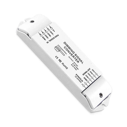 PWM Dimming Signal Converter DC 12-24V Constant Current Voltage Output 0-10V Analog/PWM5V/PWM10V 4-Channel CE/FCC/ROHS Certified